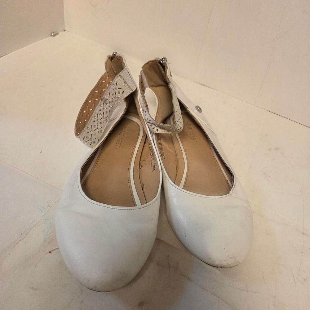 Nine-west Women's White Ballet-shoes